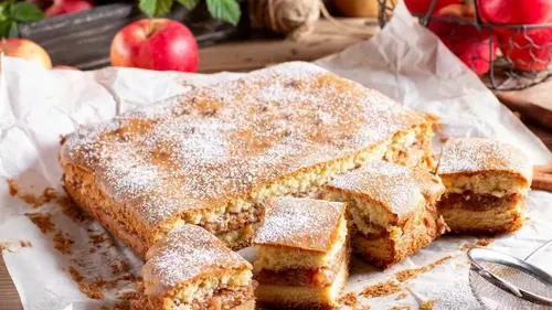 Постный яблочный пирог: рецепт полезной выпечки