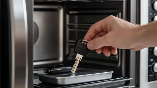 Водители массово прячут ключи от машины в микроволновку: что это за странный «тренд»