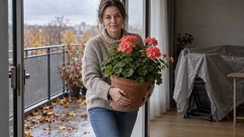Осенняя подготовка балкона: как защитить растения и мебель до первых заморозков