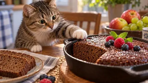 Баба Нягре: давний десерт из Молдовы, который пекут в чугунной форме