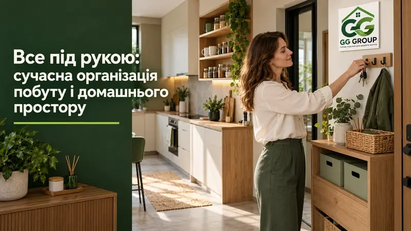 Все під рукою: сучасна організація побуту і домашнього простору